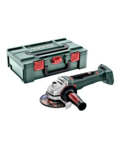 Metabo Akumulatorska ugaona brusilica WB 18 LTX BL 125 Quick SOLO + metalock kofer