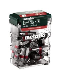 Set od 25 kom. bitova PH2 ; "SP" hrom vanadijum Metabo