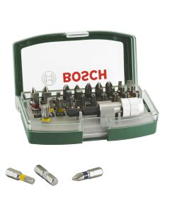 32-delni set bitova odvijača kodiranih bojom BOSCH