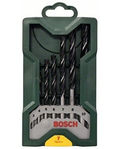 7-delni set Mini-X-Line burgija za drvo BOSCH