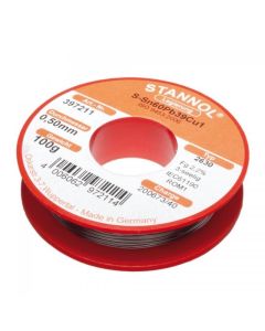 Žica za lemljenje Tinol punjena 1mm 100gr Sn60/Pb39/Cu1 Stannol