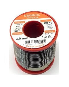 Žica za lemljenje Tinol punjena 3mm 1000gr Sn60/Pb40 Stannol