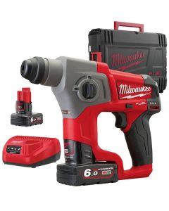 Milwaukee aku bušilica udarna SDS+ 12V 6Ah M12 CH-602X