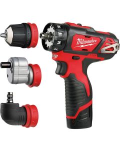 Akumulatorska šrafilica sa 3 glave M12 BDDXKIT-202C Milwaukee