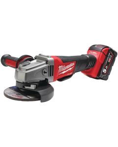 Akumulatorska ugaona brusilica 125mm 18V 5AH M18 CAG125XPDB-502X Milwaukee