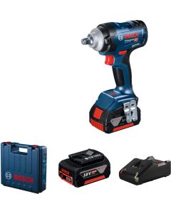 Bosch GDS 18V-400 2x 5 Ah sa koferom akumulatorski udarni odvrtač 