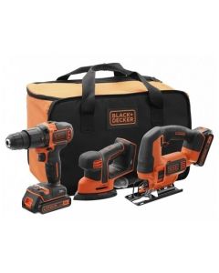 Akumulatorski set 18V BCK31S1S Black & Decker