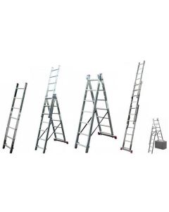 Merdevine aluminijumske 3x10 Corda Krause