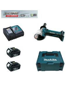 Akumulatorska ugaona brusilica 18V LiJon DGA452RFJ Makita