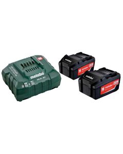 Baterijski komplet sa punjačem set basic 2x5.2Ah Metabo
