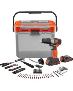 Black&Decker BCKSB03-QW aku bušilca kofer set 