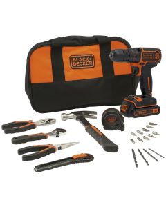 BLACK&DECKER BDCDC18HTSA-QW AKU ŠRAFILICA SET