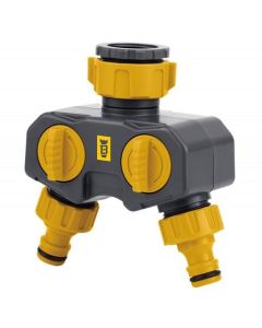 Bomber adapter za slavinu 2 creva 1"-3/4" na 2X1/2"