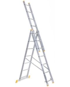 Bomber aluminijumske kombinovane merdevine na izvlačenje 3x7 