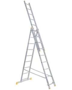 Merdevine aluminijumske kombinovane na izvlačenje 3 x 9 Maxmara