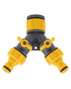 Bomber adapter za slavinu 2 creva 1"-3/4" na 2X1/2"