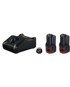 Bosch set 12V baterija 2 x GBA 12V 3;0Ah + punjač GAL 12V-40 