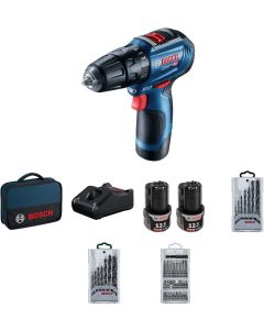Bosch GSB 12V-30 aku vibraciona bušilica odvrtač u setu