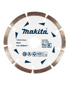 Dijamantska segmentna ploča beton, mermer 125mm Makita