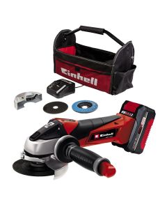Einhell TE-AG 18/115 Li akumulatorska ugaona brusilica kit 4,0Ah