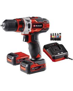 EINHELL TE-CD 121 LI (2X2.0AH) KIT AKUMULATORSKA BUŠILICA