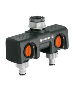 Razvodni 2-kanalni ventil 1" ili 3/4" na 2 x 1/2" GARDENA