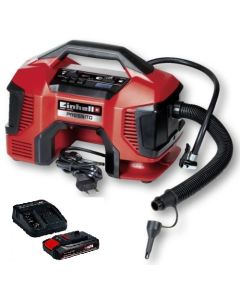 Hibridni kompresor 6u1 (aku + struja) PRESSITO SET EINHELL