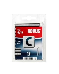 Klamerice Tip C 415 15mm 1100kom NOVUS