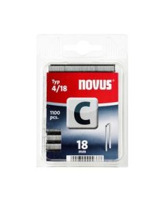Klamerice Tip C 4/18 18mm 1100kom NOVUS