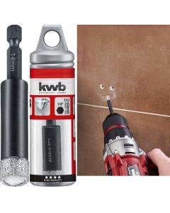 KWB by Einhell dijamantska krunasta burgija za suvo bušenje 8mm
