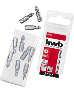 KWB by Einhell set čeličnih bitova 10 kom PH2 bit 25mm
