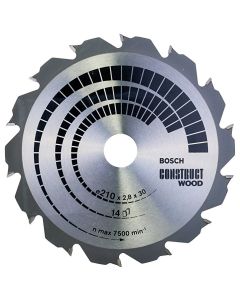 List testere Optiline 190 x 30 x 2,0mm 24Z BOSCH