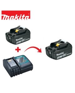MAKITA SET 8 Punjač brzi DC18RC + 2 baterije 5Ah BL1850B