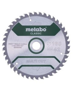 Metabo kružna testera Classic-Multi Cut 165x20 42 zuba