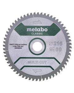 Metabo list za kružnu testeru univerzalni MultiCut 216mm 60z Precision cut