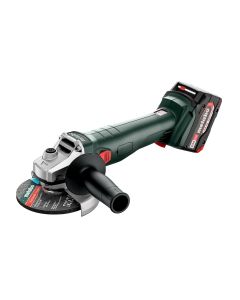METABO W 18 7-125 aku ugaona brusilica 2x4Ah