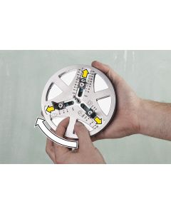 Podešavajuća kruna 45-130 mm za ivericu i gipsane ploče WOLFCRAFT