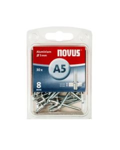 Pop nitne aluminijumske A5 x 8mm 70kom Novus