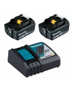 Punjač brzi DC18RC + 2 baterije 18V,6Ah BL1860B Makita