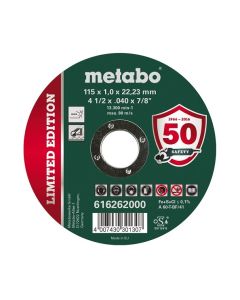 Rezna ploča Metabo Limited Edition metal/inox 115x1mm