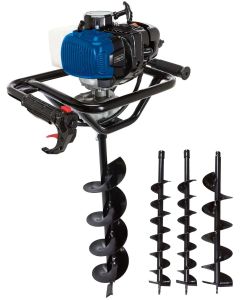 Scheppach EB2000 motorni bušač zemlje sa 3 burgije