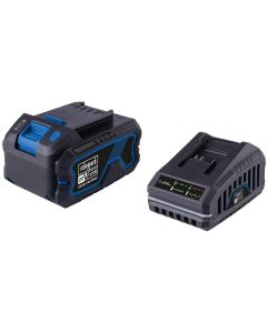 Scheppach Starter Kit IXES SBSK4.0 set punjač 2.4 A i baterija 4 Ah 