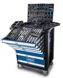 Scheppach TW1100 radionička kolica za alat sa 70 komada pribora 