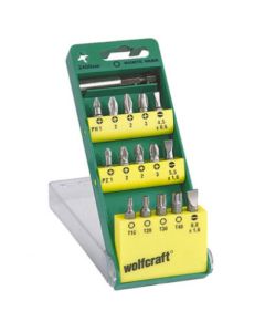 Set bitova Kombi Solid 16 delova WOLFCRAFT