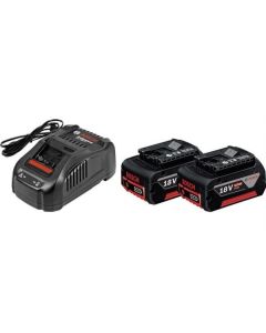 Bosch Professional Starter set GAL 18V-40 + 18V 2x4.0Ah