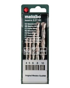 Set burgija za beton 5 kom "Classic" Metabo