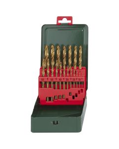 Set burgija za metal TiN 1-10mm 19kom Metabo