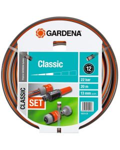 SET CREVO CLASSIC 20M 12 + NASTAVCI + PRSKALICA GARDENA