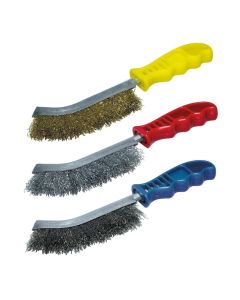 Set od 3 čelične četke Wolfcraft