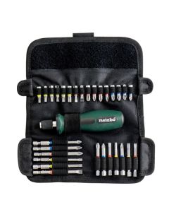 Set u torbici 30 bitova sa ručicom Metabo